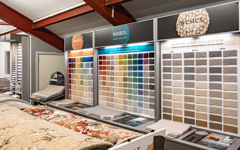 Carpet & Vinyl Showroom Branding Photography - Batley -20