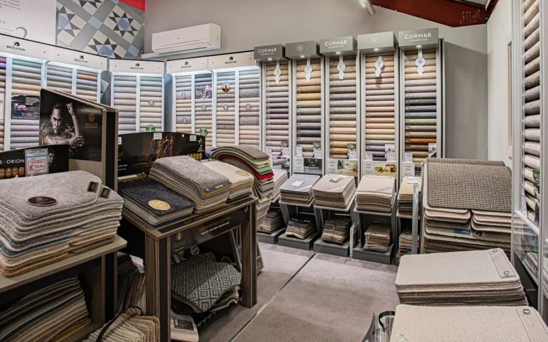 Carpet & Vinyl Showroom Branding Photography - Batley -24