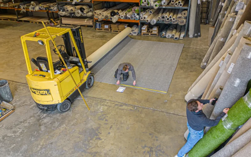 Carpet & Vinyl Showroom Branding Photography - Batley -6